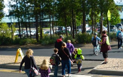 Walking School Buses Help Keep Kids Healthy